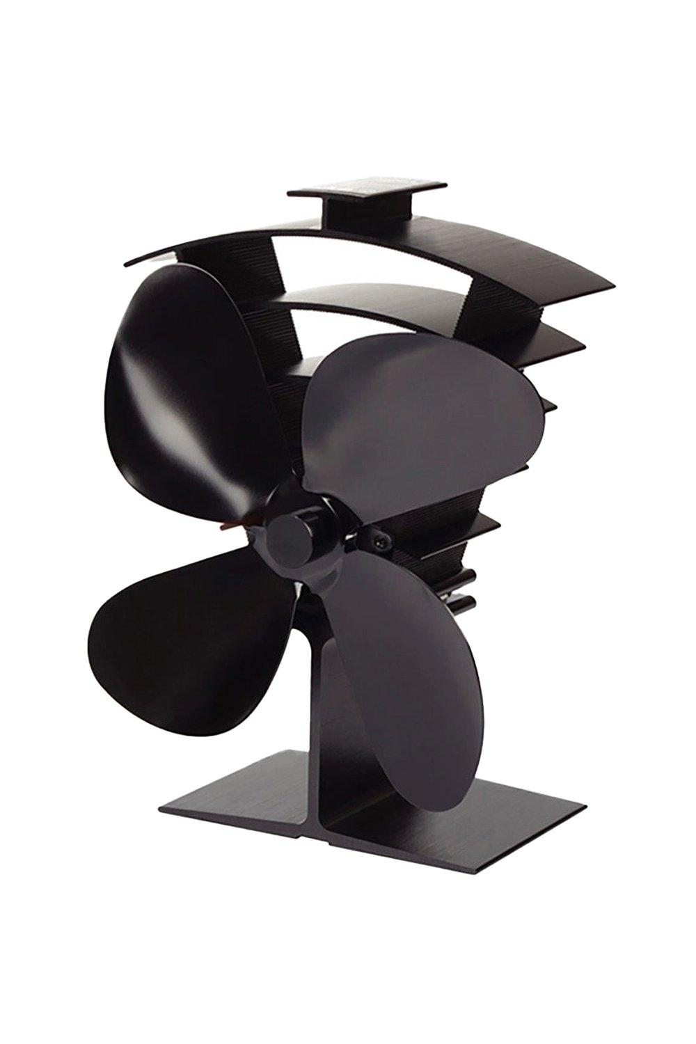 Valiant Premium IV Heat Powered Stove Fan|black
