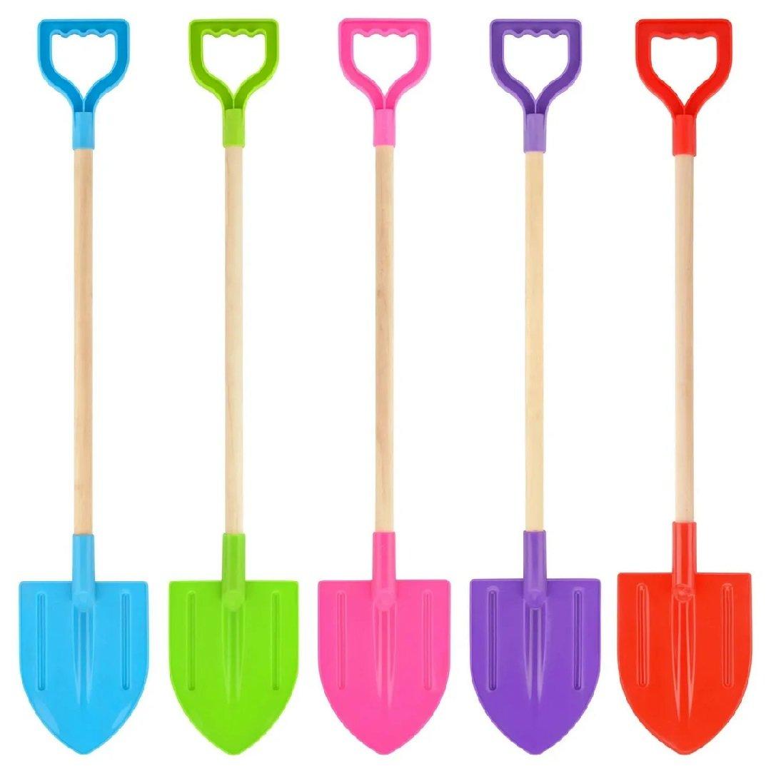 29’’ Shield Wooden Spade Assorted Colours