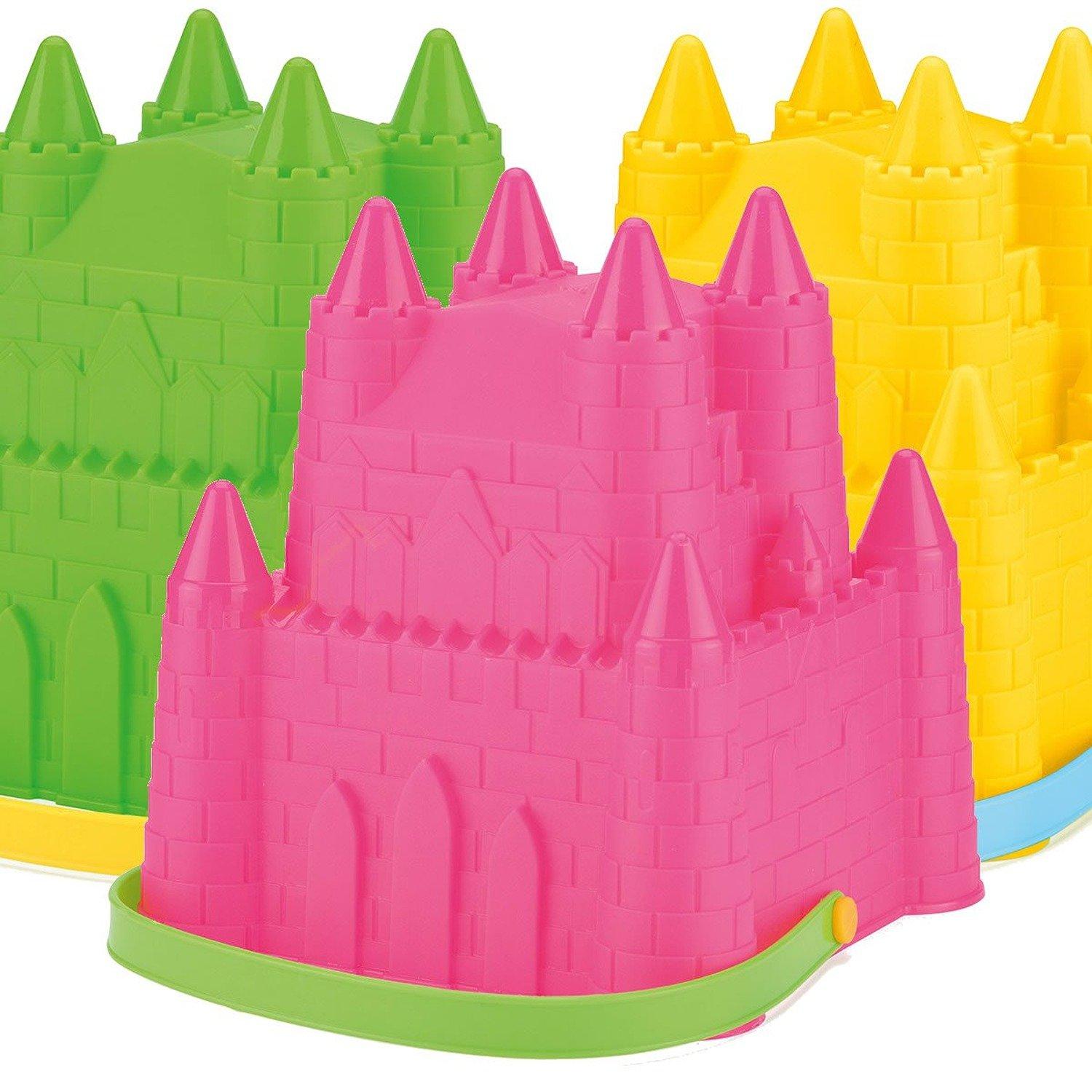 Princess Sand Castle Bucket Assorted Colours.