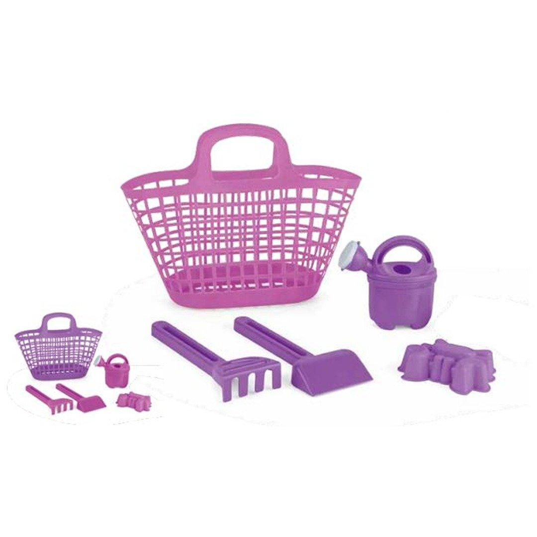Pink / Purple Beach Bag and Accessories