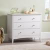 Christow White Chest of Drawers Modern 3 Drawer Bedroom Storage Unit Furniture Cabinet thumbnail 1
