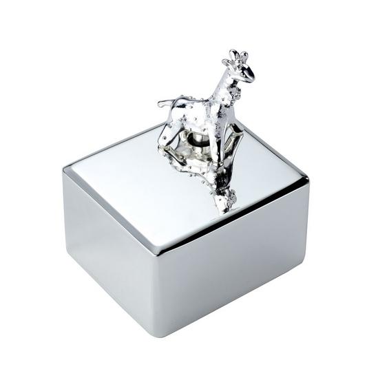 Arthur Price Bambino 'Giraffe' Silver Plated Music Box Luxury Children's Gift 1