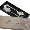 Arthur Price 'Vintage' Stainless Steel Pair Of Salad Servers Gift Boxed Cutlery Set thumbnail 1
