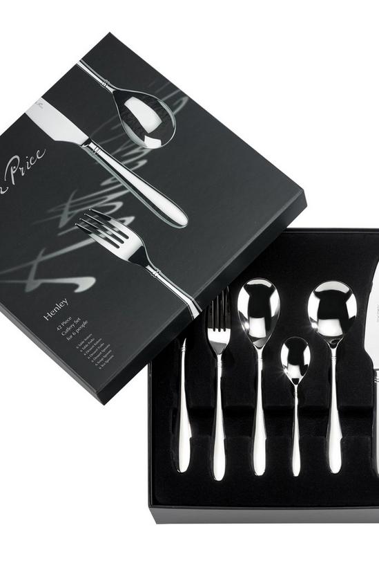 Arthur Price Signature 'Henley' Stainless Steel 42 Piece 6 Person Boxed Cutlery Set 2