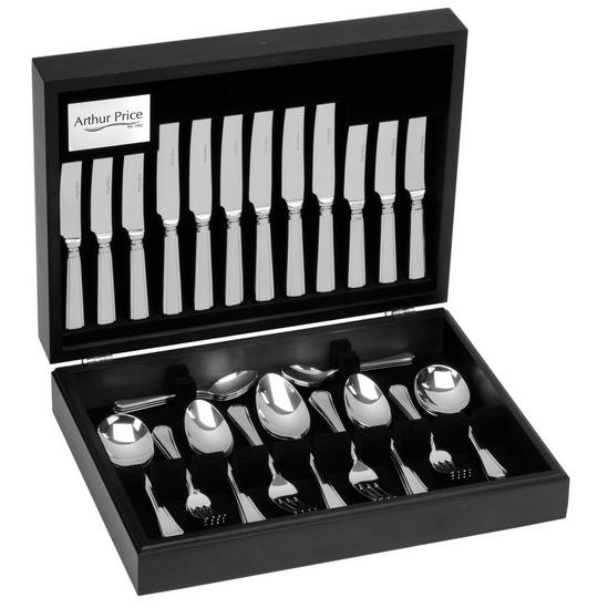 Arthur Price 'Grecian' Stainless Steel 44 Piece 6 Person Canteen Cutlery Set 2