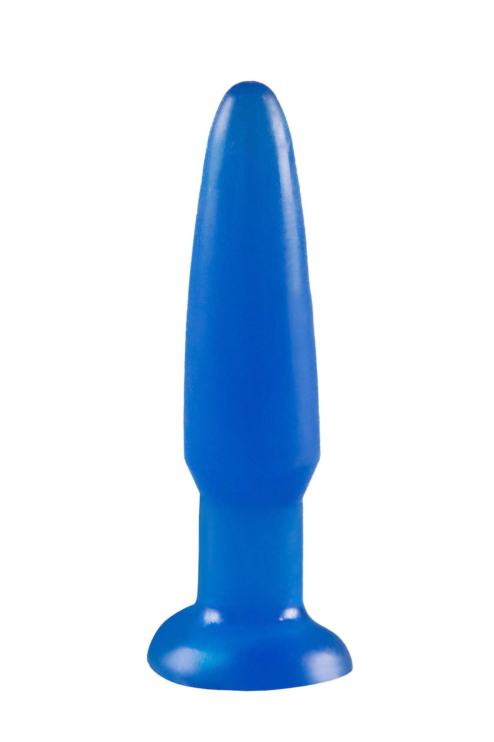 booty blue beginner's butt plug