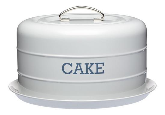 Living Nostalgia 5pc Kitchen Storage Tin Set with Tea, Coffee & Sugar Canisters, Biscuit Tin and Domed Cake Tin 2