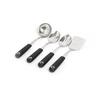 MasterClass 4pc Stainless Steel Utensil Set with Cooking Spoon, Slotted Spoon, Slotted Turner and Ladle thumbnail 1