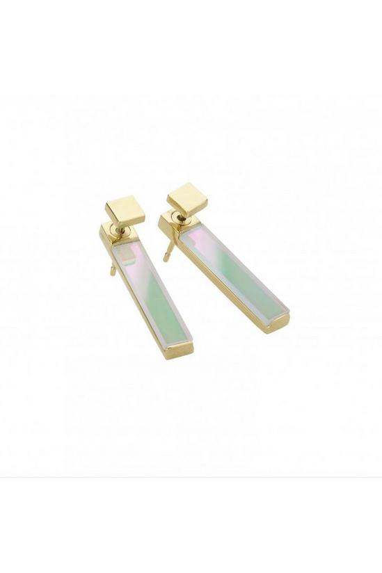 STORM Jewellery Silica Gold Plated Stainless Steel Earrings - 9980749/ic 1