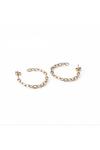 STORM Jewellery Mya Hoop Plated Stainless Steel Earrings - 9980878/RG thumbnail 1