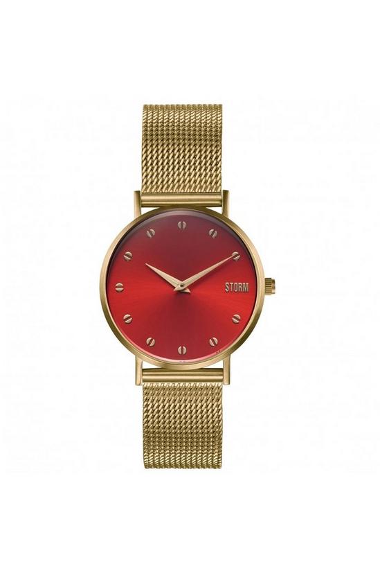 STORM Storm Neoxa Mesh Gold Red Stainless Steel Fashion Watch - 47492/gd 1