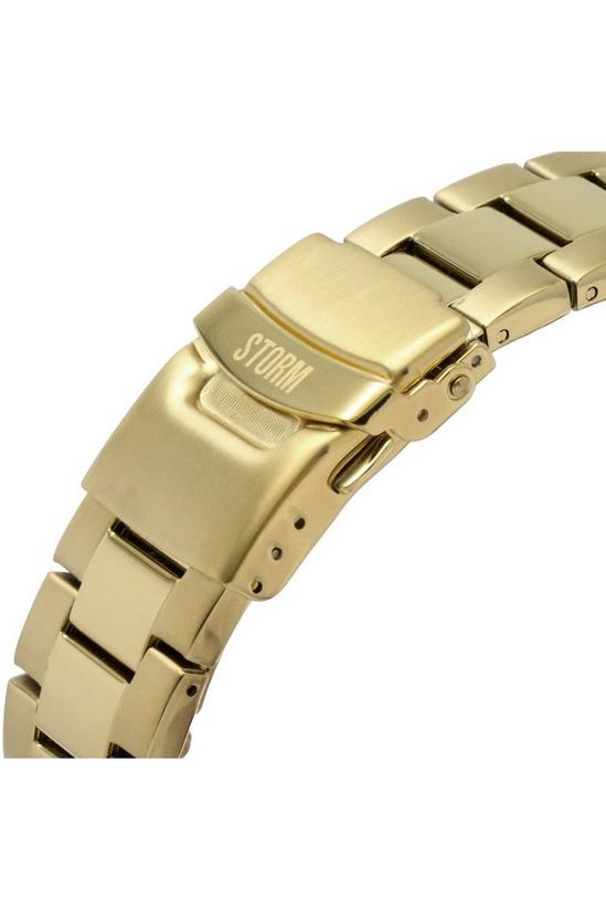 STORM Storm Chronotron Gold Blue Stainless Steel Fashion Watch - 47496/gd/b 4