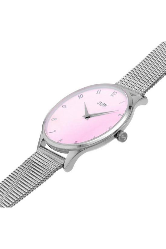 STORM Storm Reli Silver Pink Stainless Steel Fashion Watch - 47498/s/pk 4