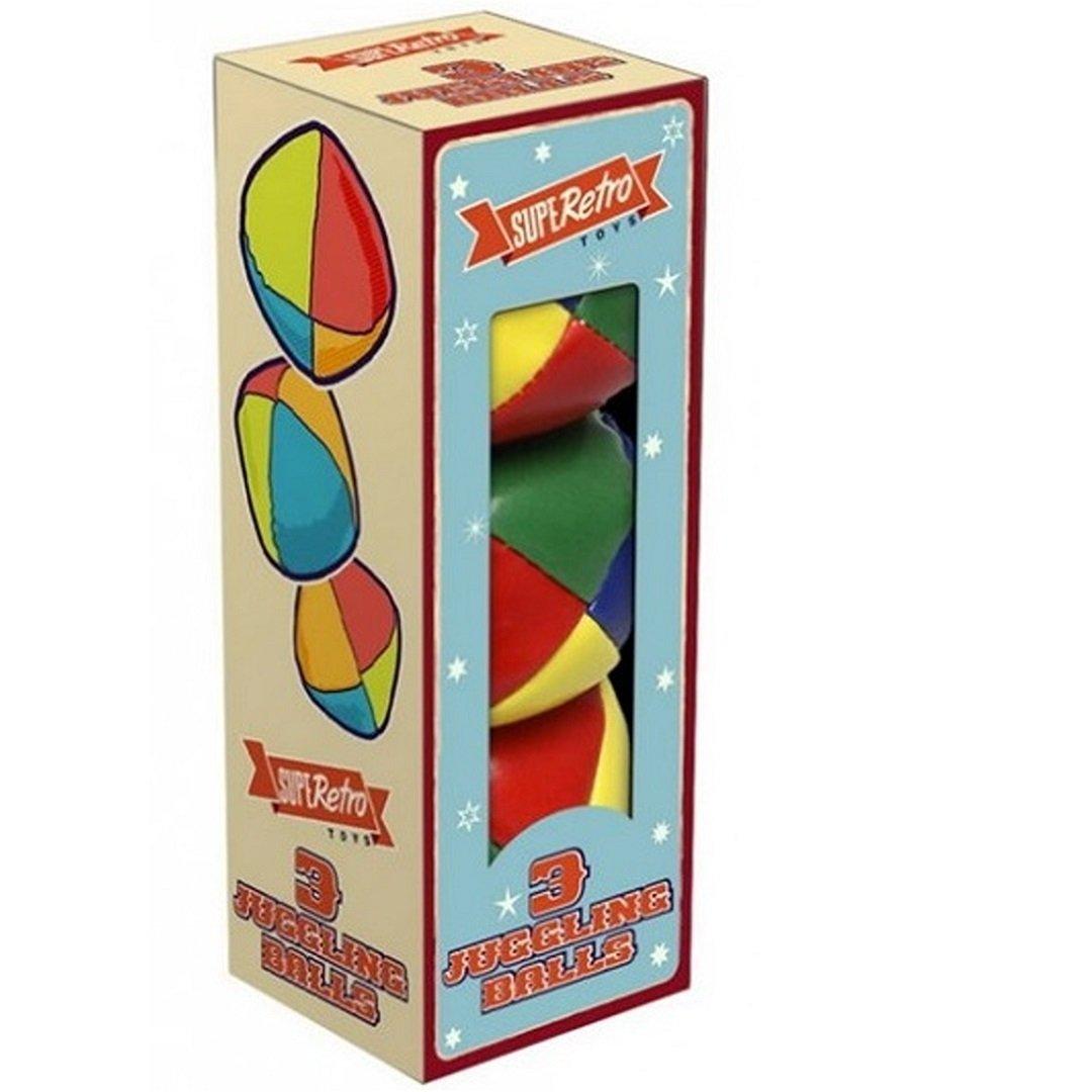 Retro 3 Pack Juggling Balls in Box