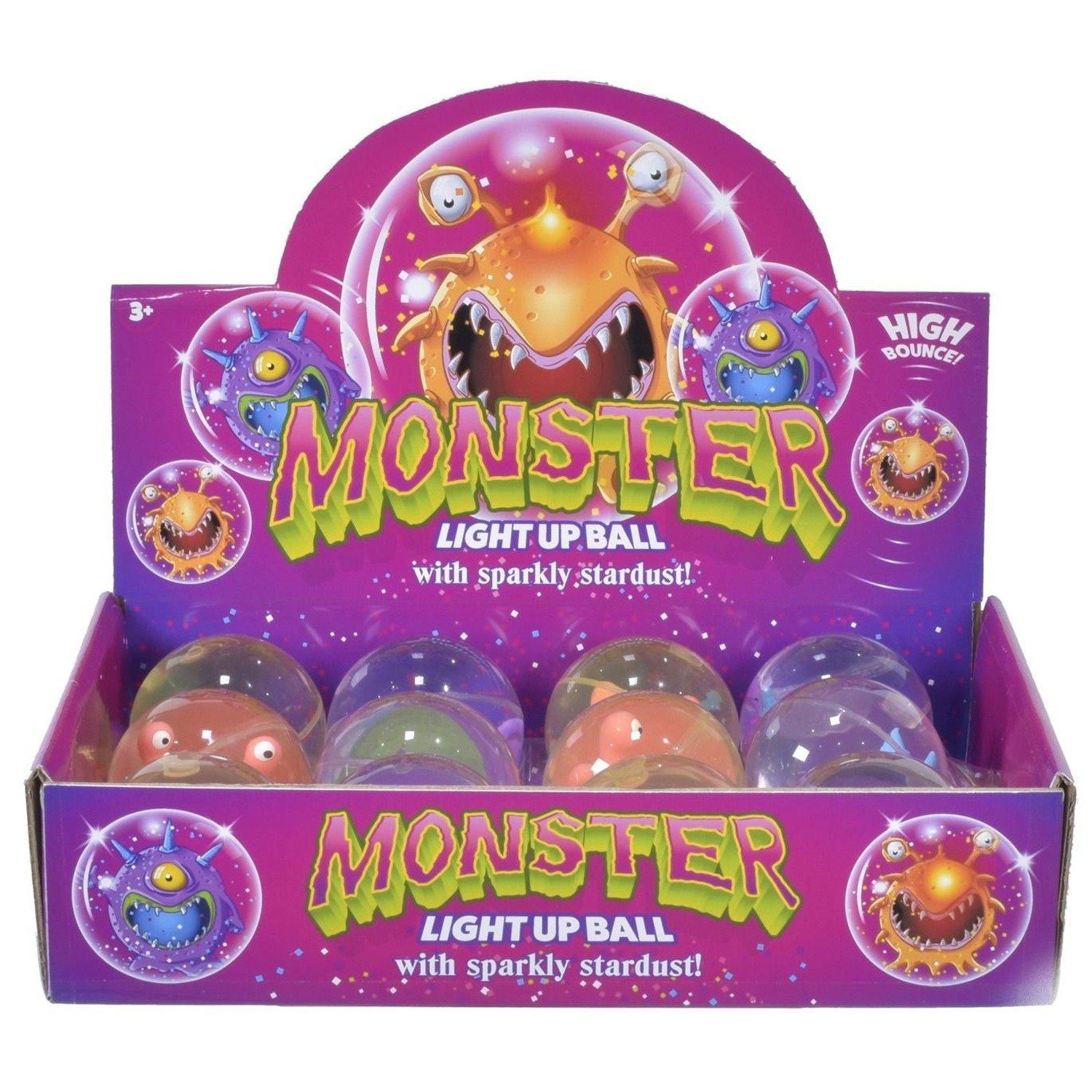 Monster Light Up High Bounce Ball