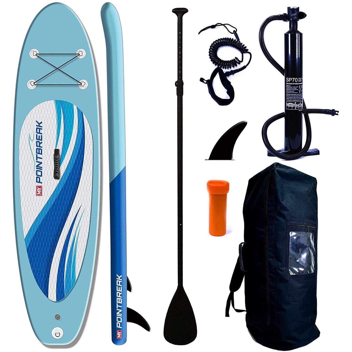 M.Y Pointbreak Paddle Boards 10ft Inflatable Stand Up Paddle Board Paddleboard