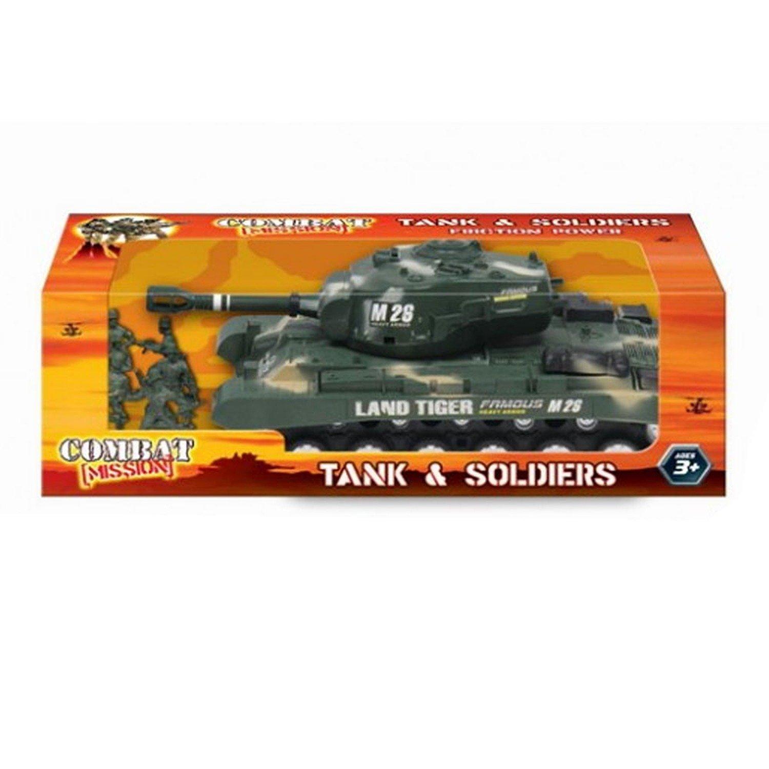 Large Friction Tank and Soldiers