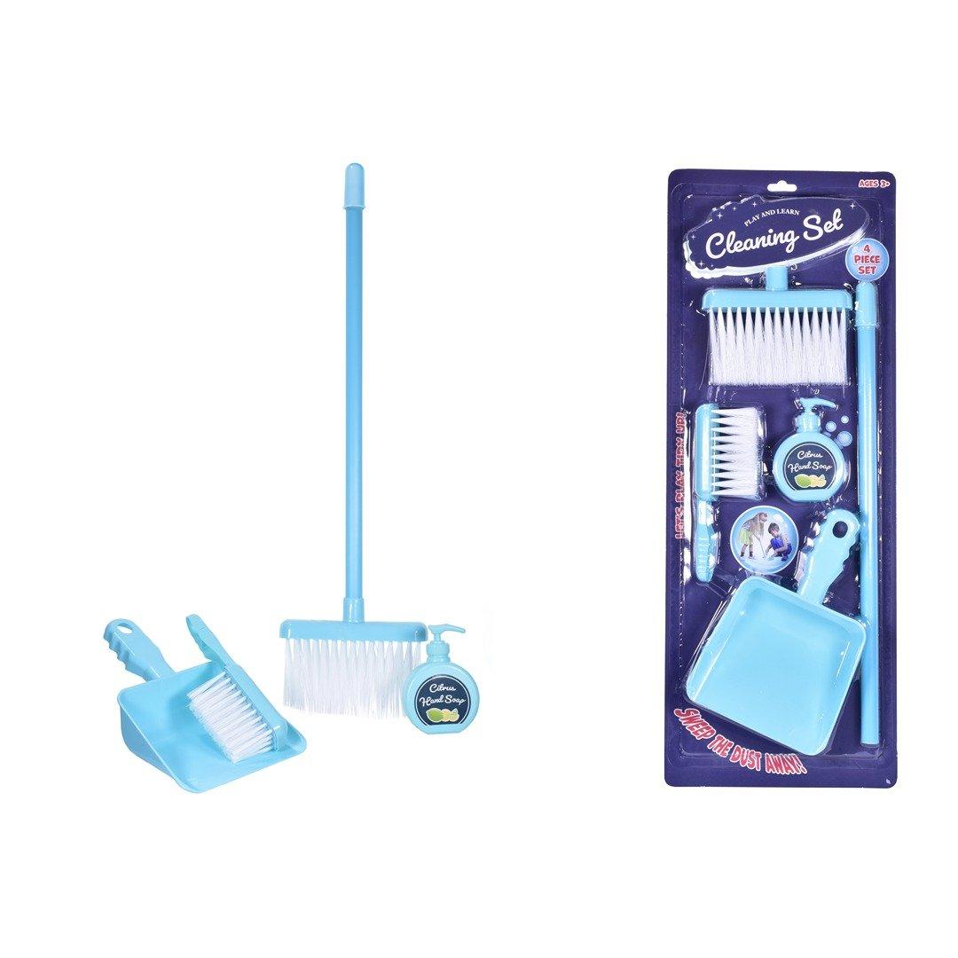 4 Piece Play Pretend Cleaning Set