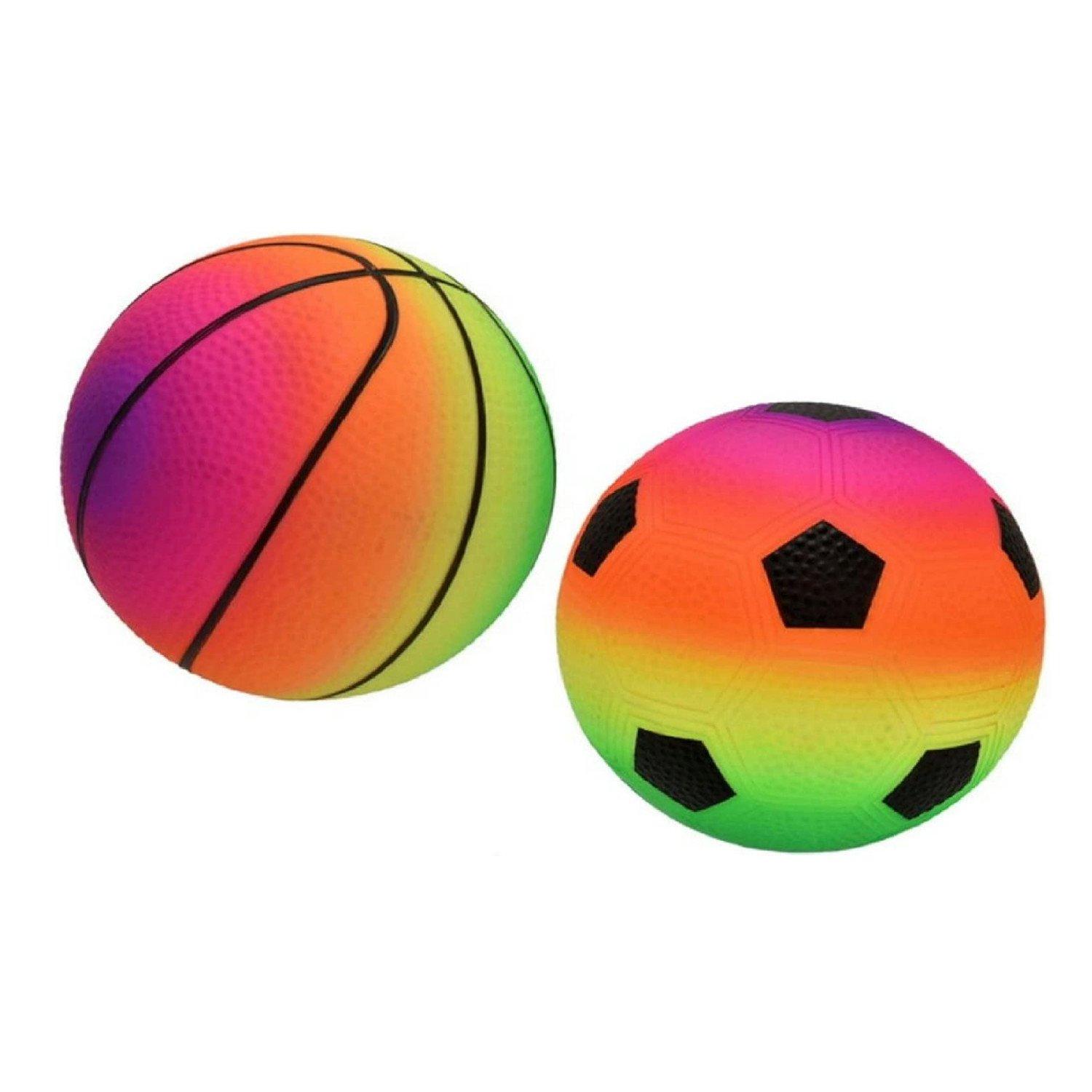 Flourescent Sports Ball (Deflated)