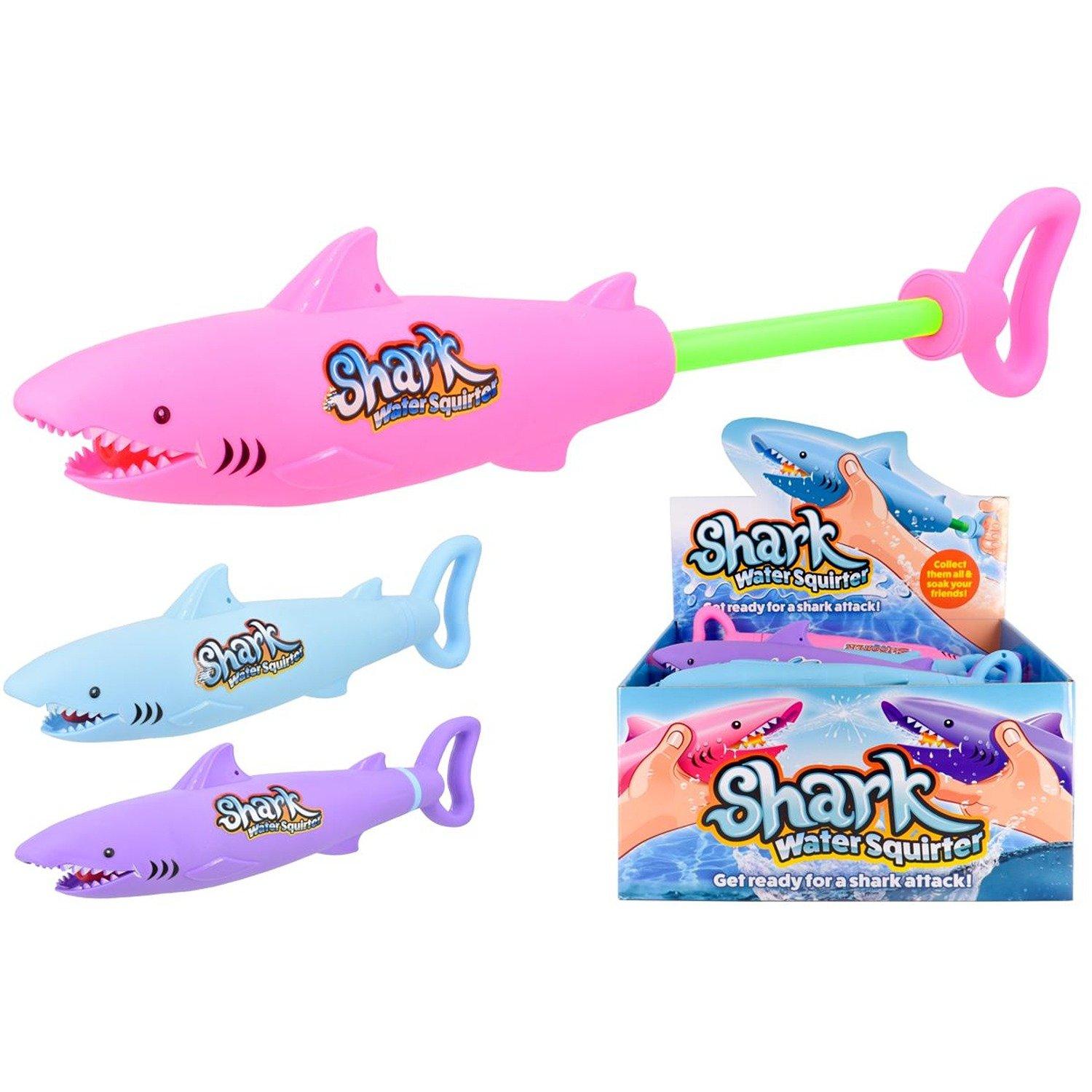 Shark Water Squirter   Pink, Blue or Purple