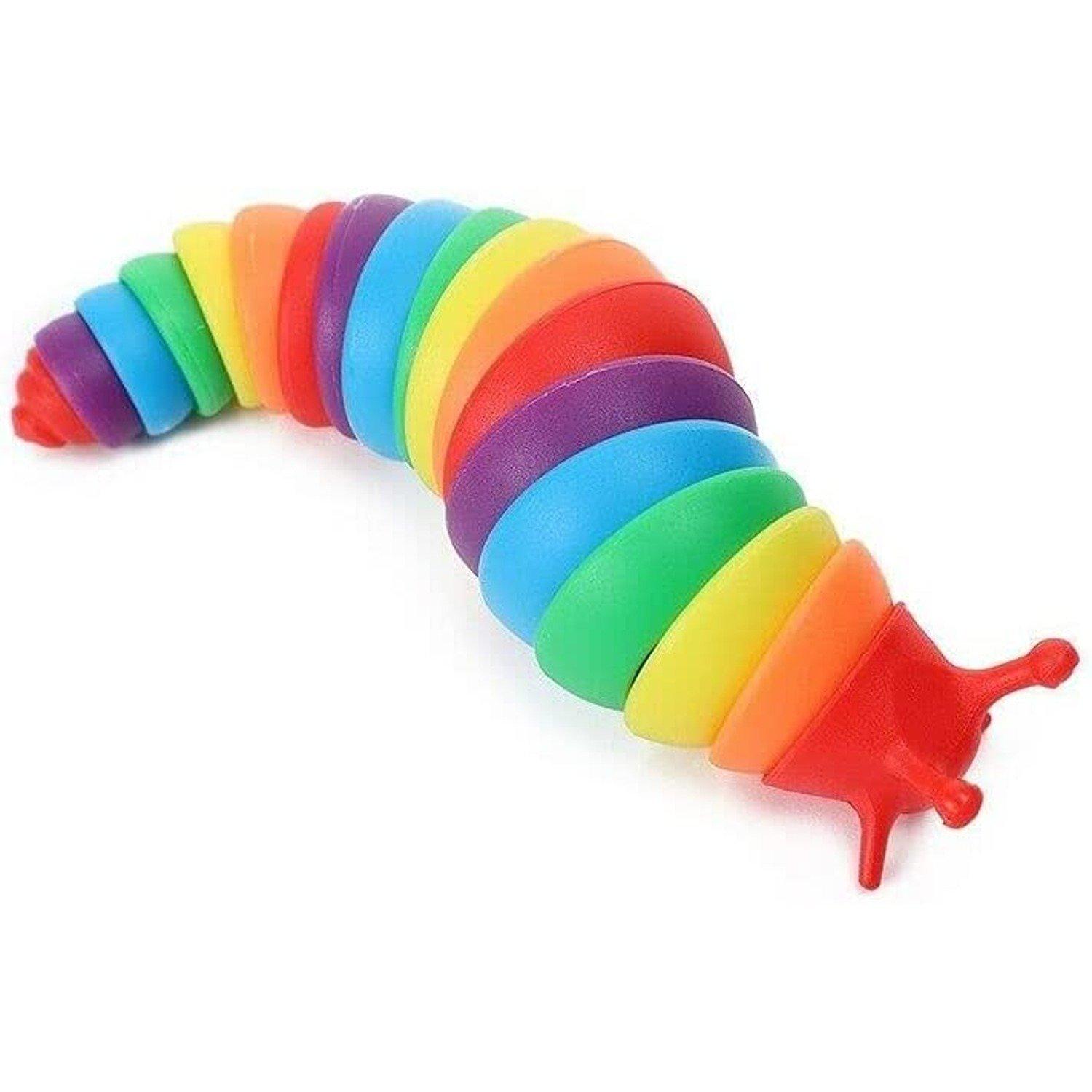 Rainbow  Slug Toy