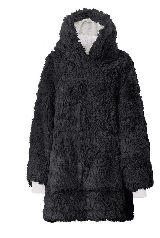 Ezysleep Faux Fur Oversized Luxury Soft Hoodie 1