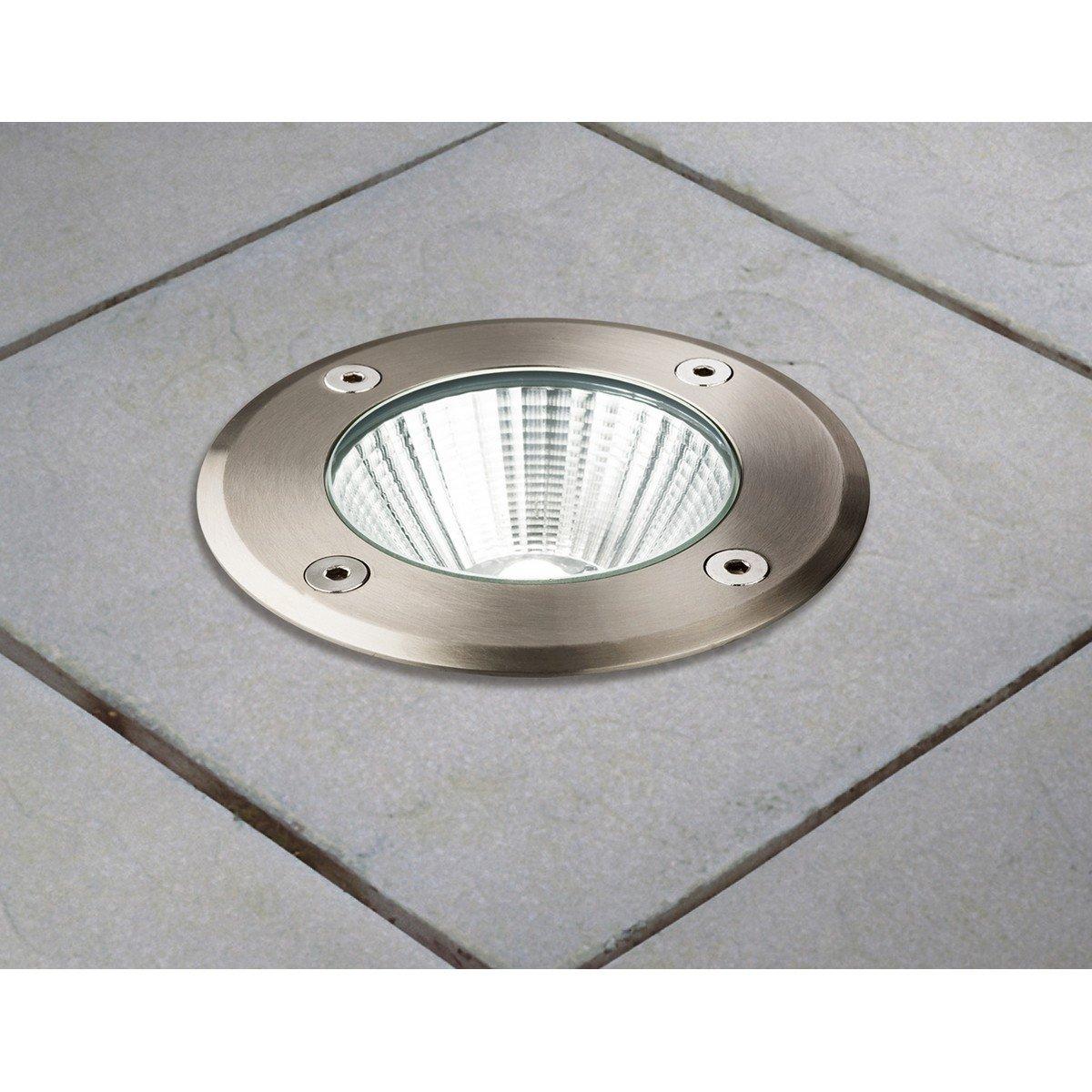 Integrated LED Outdoor Recessed Ground Light Stainless Steel IP67