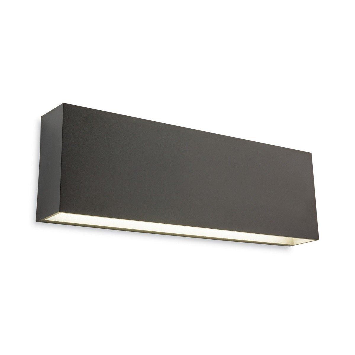 Midas Outdoor Integrated LED Down Light Rectangle Graphite IP65