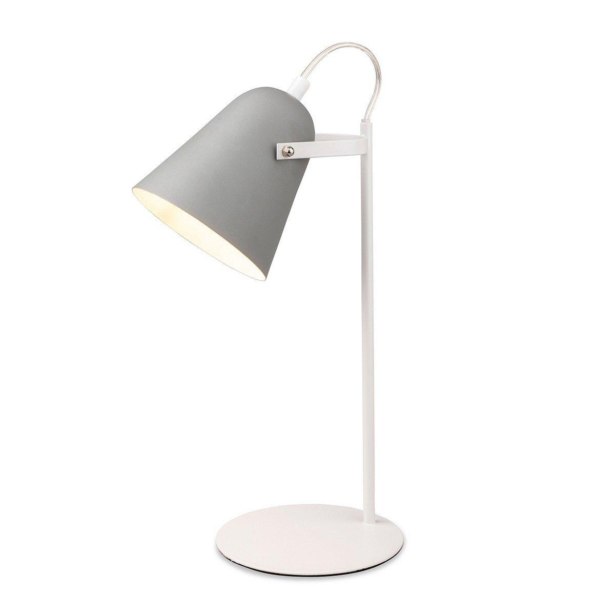 Bella Modern Desk Table Lamp Grey