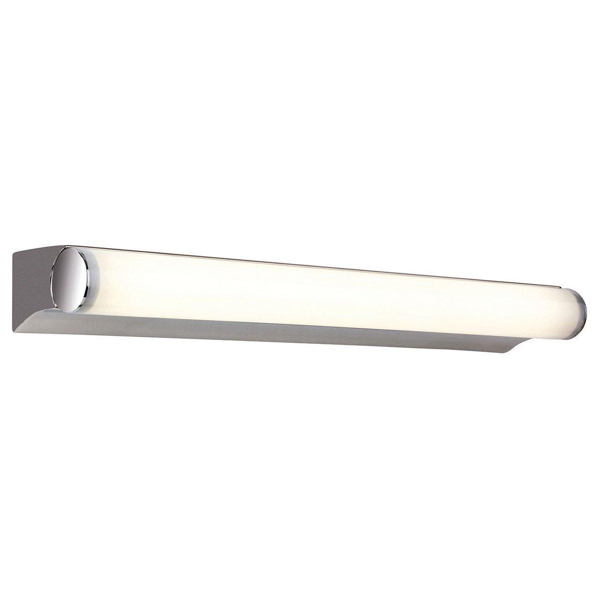 Polaris LED 6W Bathroom Indoor Wall Light Chrome Polycarbonate Diffuser IP44