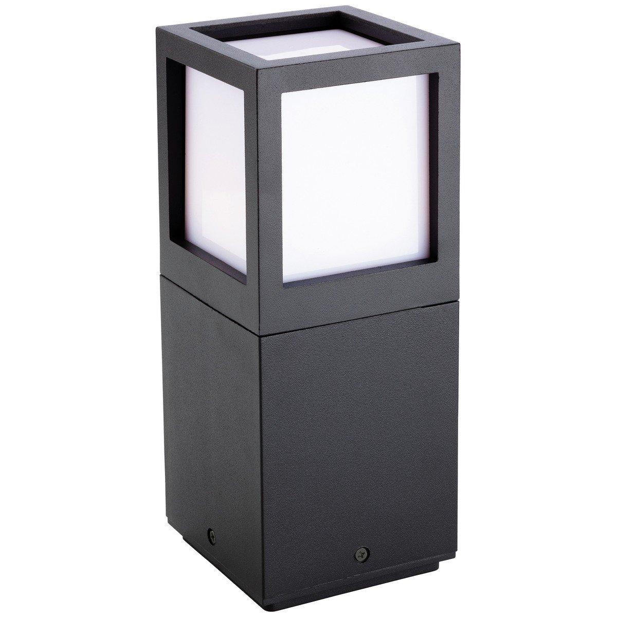 Evo LED 1 Light Outdoor Small Bollard Light Graphite IP54