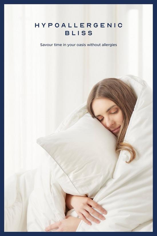 Snuggledown 1 Pack Retreat Indulgent Cotton Soft Support Pillow 4