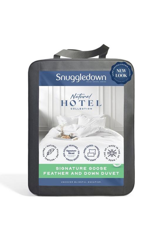 Snuggledown Hotel Goose Feather & Down 10.5 Tog All Year Round Duvet 1