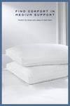 Snuggledown 1 Pack Hotel Luxurious Back Sleeper Medium Support Pillow thumbnail 2