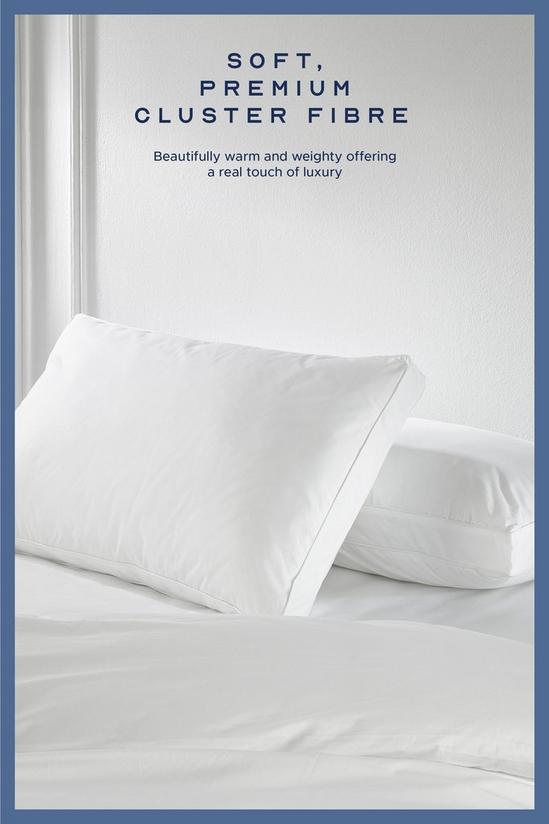 Snuggledown 1 Pack Hotel Luxurious Back Sleeper Medium Support Pillow 3