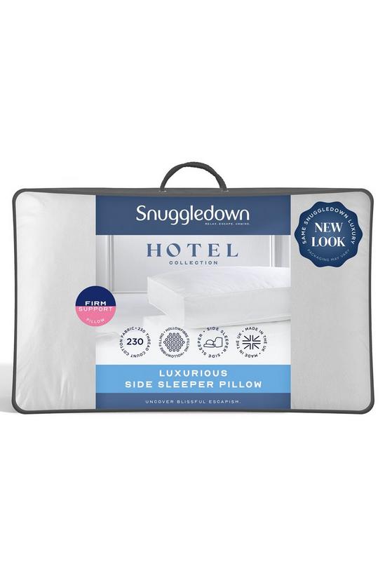 Snuggledown 1 Pack Hotel Luxurious Side Sleeper Firm Support Pillow 1