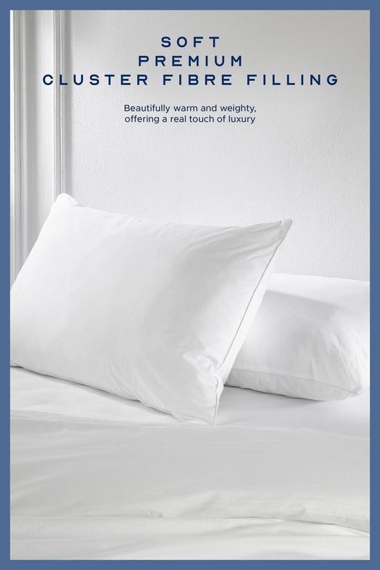 Snuggledown 2 Pack Hotel Luxurious Cotton Medium Support Pillow 2