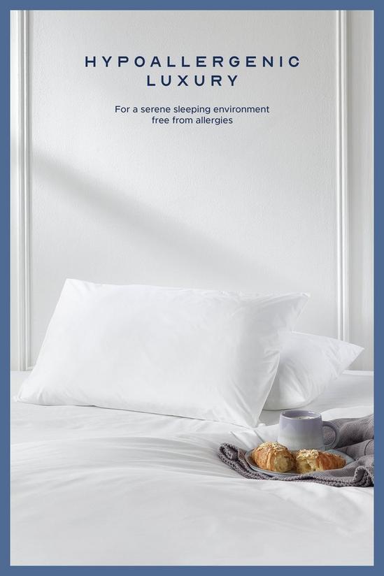 Snuggledown 2 Pack Hotel Luxurious Cotton Medium Support Pillow 4