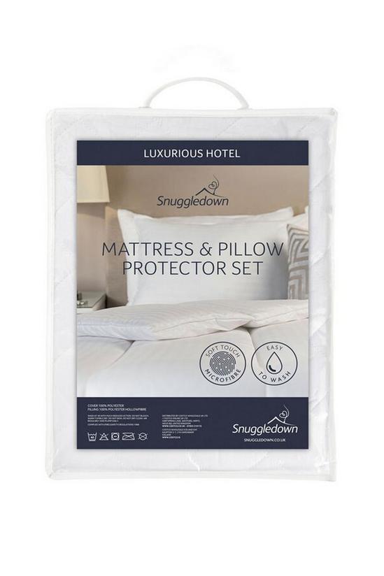 Snuggledown Luxury Hotel Mattress & Pillow Protector 1