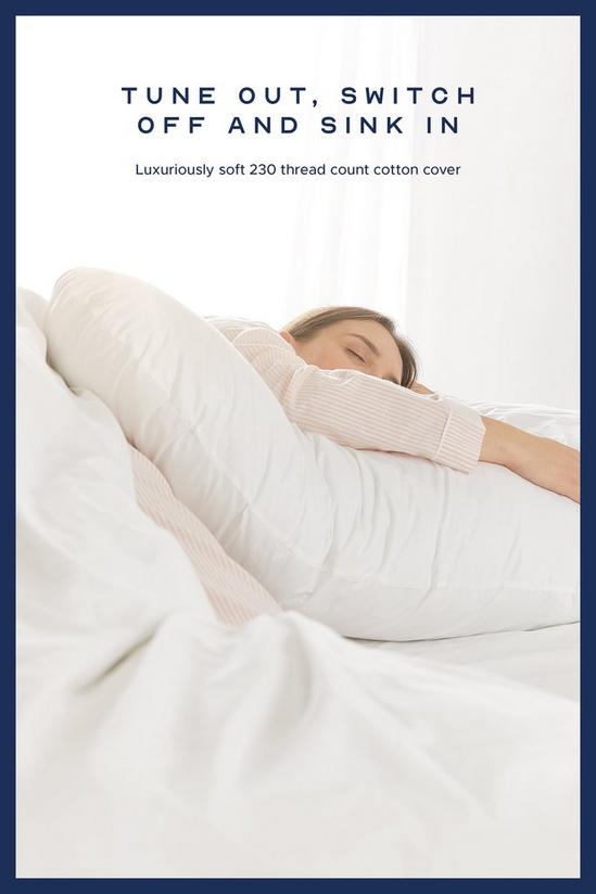 Snuggledown 1 Pack Retreat V Shape Firm Support Pregnancy Pillow 2