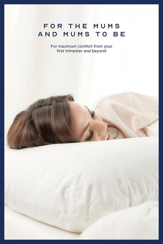 Snuggledown 1 Pack Retreat V Shape Firm Support Pregnancy Pillow 3