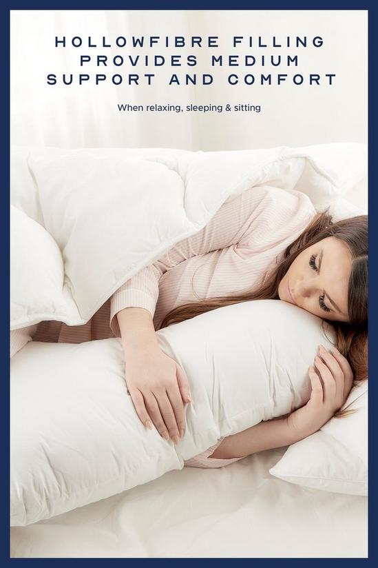 Snuggledown 1 Pack Retreat V Shape Firm Support Pregnancy Pillow 4