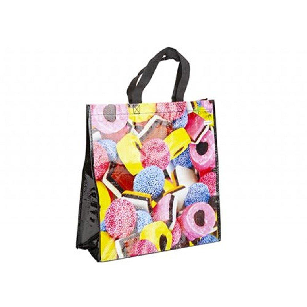 Sweets Design Reusable Woven Shopping Bag
