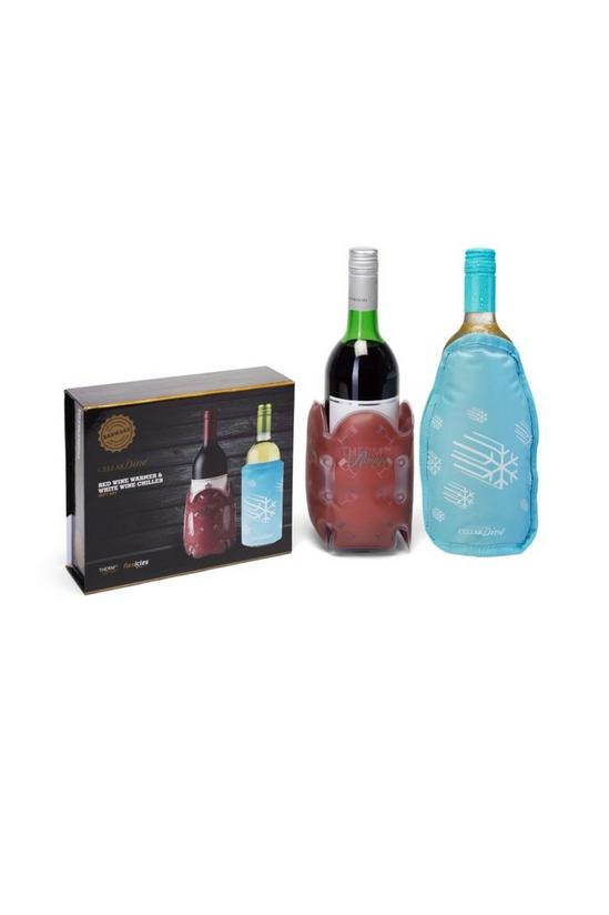 Dexam CellarDine Therm au Rouge & Flexicles Chiller Bottle Gift Set 1
