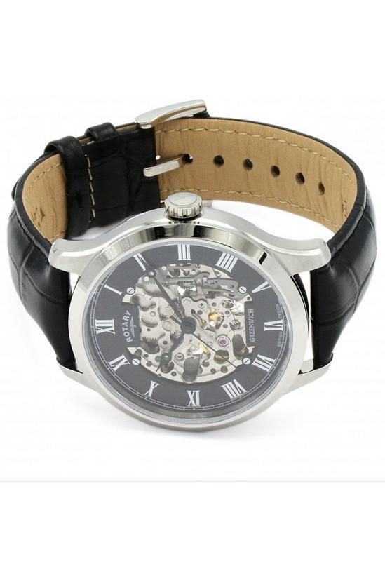 Rotary Greenwich Stainless Steel Classic Analogue Watch - Gs02940/30 2