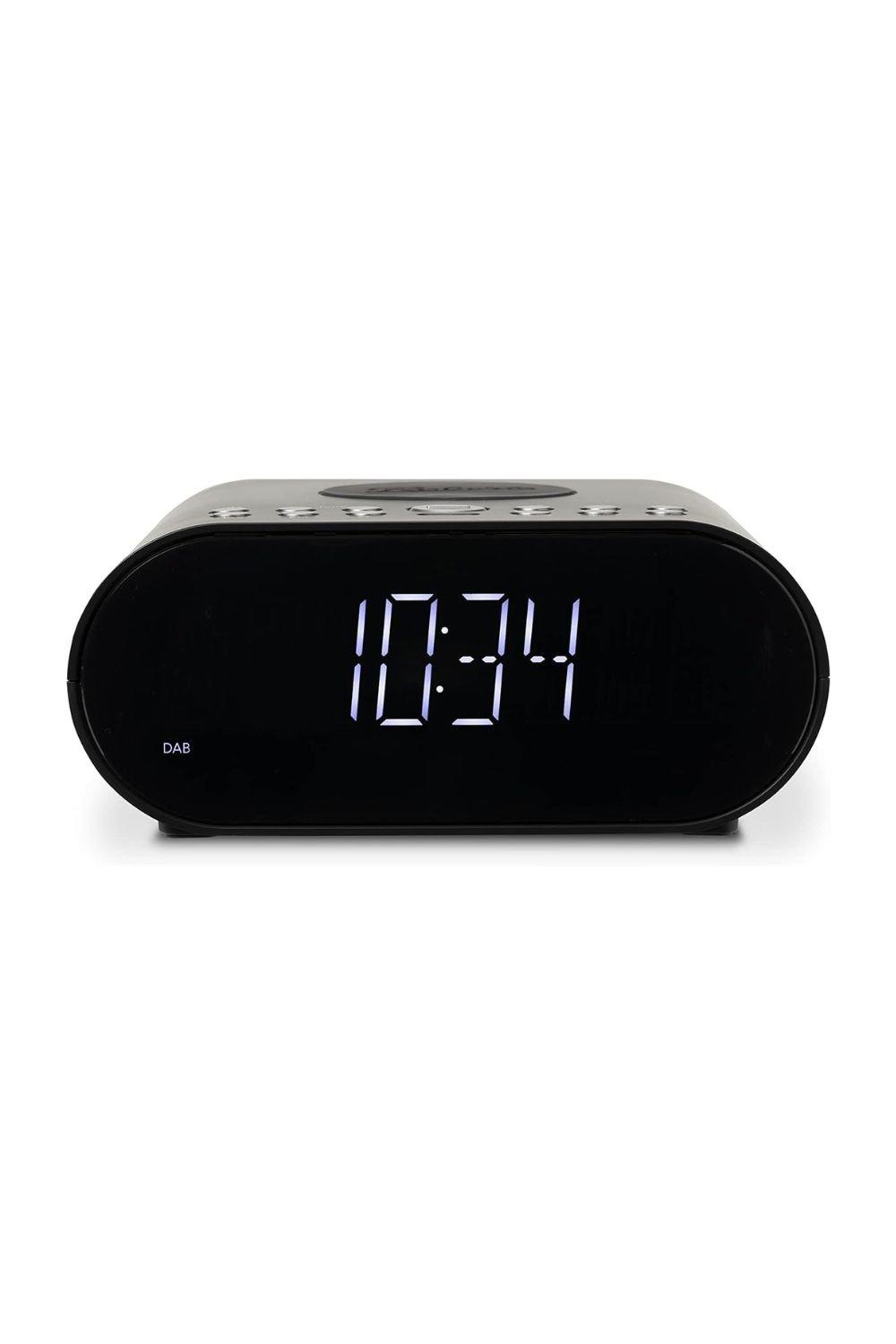 ORTUS CHARGE DAB Alarm Clock Radio with Wireless Smartphone Charging