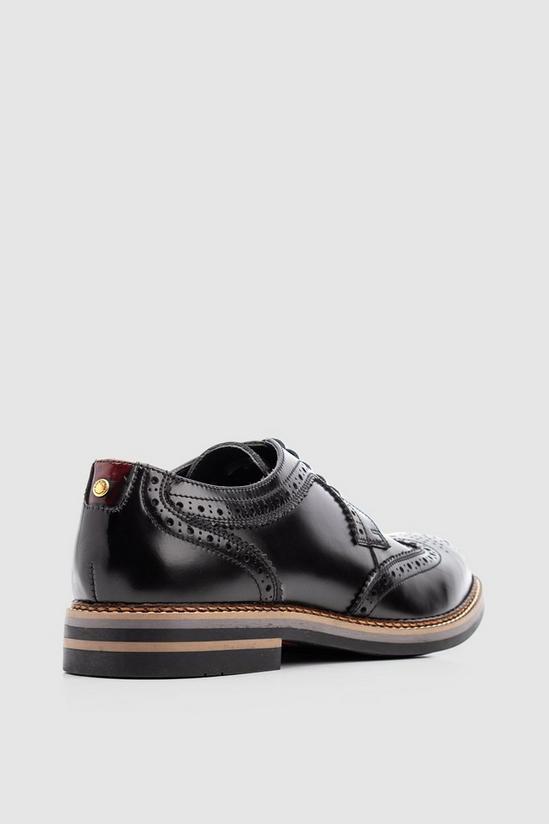 Base London 'Kent' Leather Brogue Shoes 3