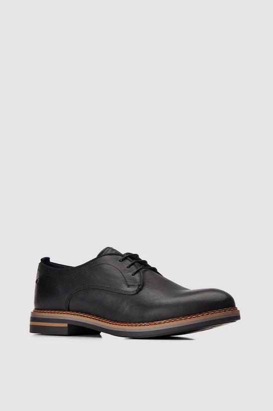 Base London 'Stark' Leather Derby Shoes 2