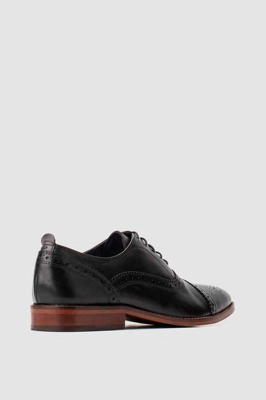 Base London 'Cast' Leather Oxford Brogue Shoes 3
