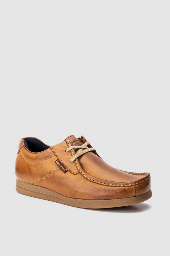 Base London 'Event' Leather Wallabee Shoes 6